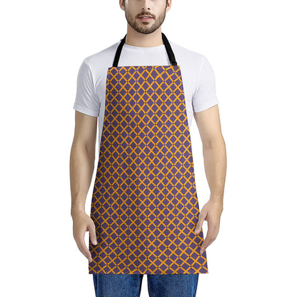 Halloween X Pattern Print Apron
