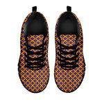 Halloween X Pattern Print Black Sneakers
