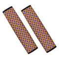 Halloween X Pattern Print Car Seat Belt Covers