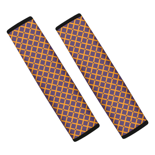 Halloween X Pattern Print Car Seat Belt Covers