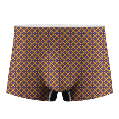 Halloween X Pattern Print Men's Boxer Briefs