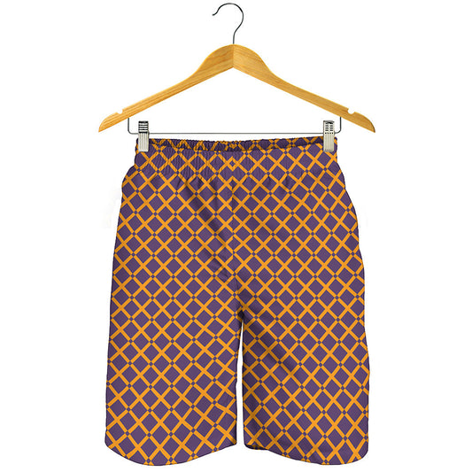Halloween X Pattern Print Men's Shorts