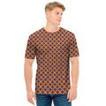 Halloween X Pattern Print Men's T-Shirt
