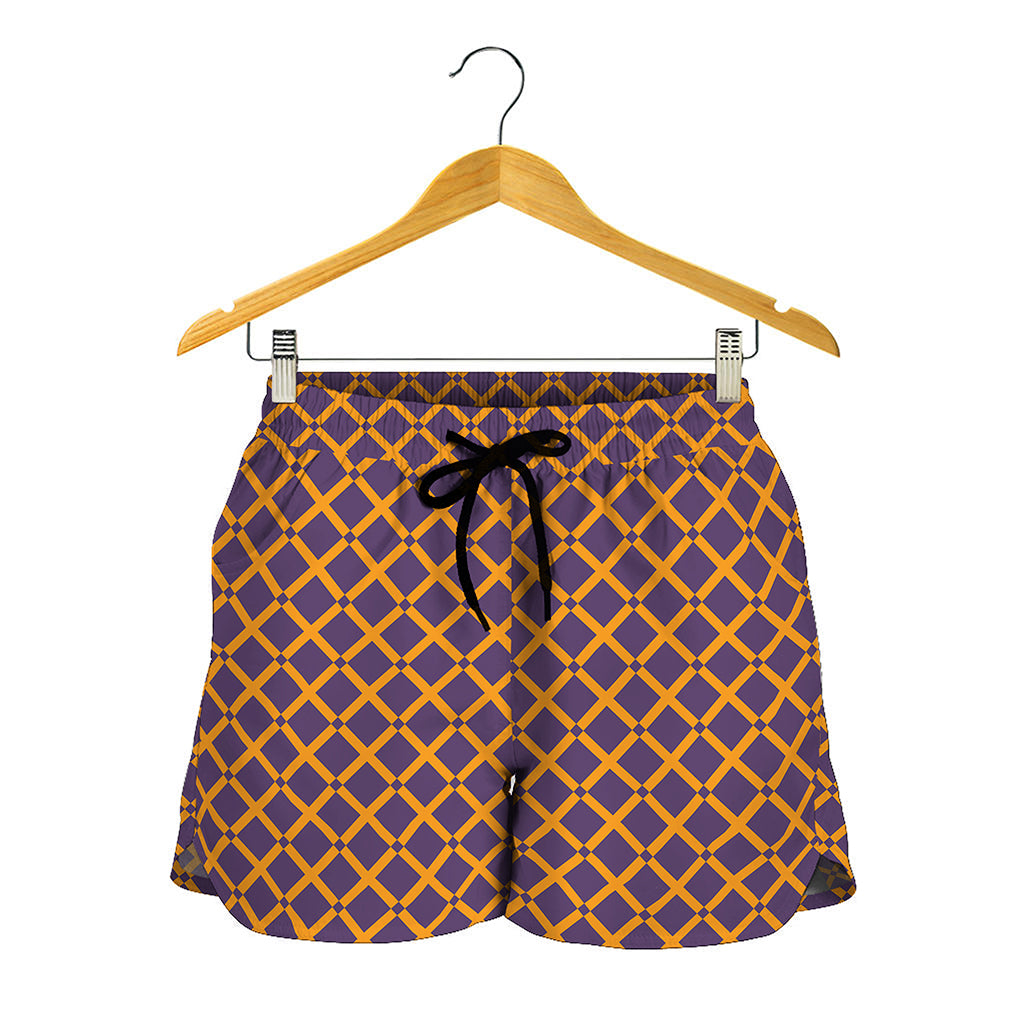 Halloween X Pattern Print Women's Shorts