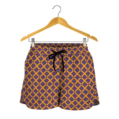 Halloween X Pattern Print Women's Shorts