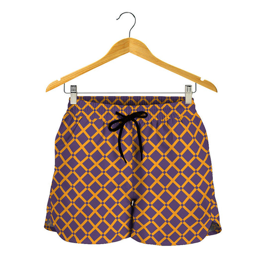 Halloween X Pattern Print Women's Shorts