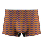 Halloween Zigzag Pattern Print Men's Boxer Briefs