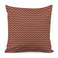 Halloween Zigzag Pattern Print Pillow Cover