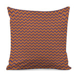Halloween Zigzag Pattern Print Pillow Cover