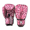 Halloween Zombie Brain Print Boxing Gloves