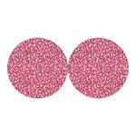 Halloween Zombie Brain Print Car Coasters