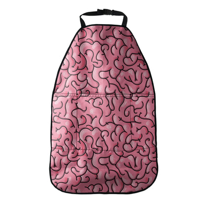 Halloween Zombie Brain Print Car Seat Organizers