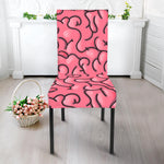 Halloween Zombie Brain Print Dining Chair Slipcover