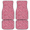 Halloween Zombie Brain Print Front and Back Car Floor Mats