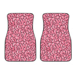 Halloween Zombie Brain Print Front Car Floor Mats