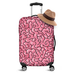 Halloween Zombie Brain Print Luggage Cover