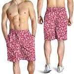 Halloween Zombie Brain Print Men's Shorts