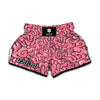 Halloween Zombie Brain Print Muay Thai Boxing Shorts