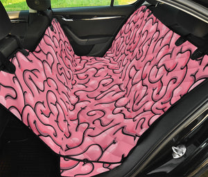 Halloween Zombie Brain Print Pet Car Back Seat Cover