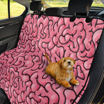 Halloween Zombie Brain Print Pet Car Back Seat Cover