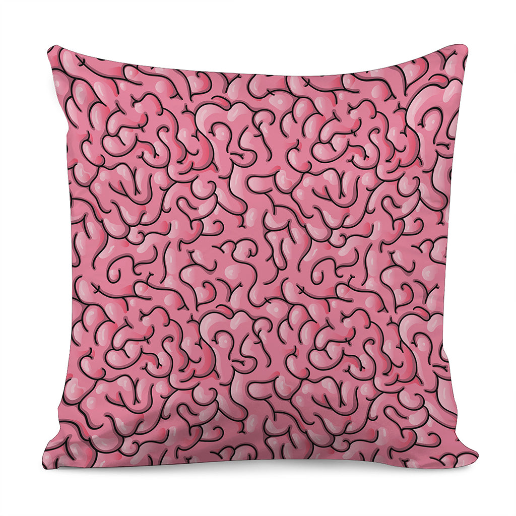 Halloween Zombie Brain Print Pillow Cover