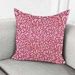 Halloween Zombie Brain Print Pillow Cover