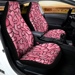 Halloween Zombie Brain Print Universal Fit Car Seat Covers