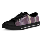 Halloween Zombie Crowd Print Black Low Top Shoes