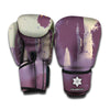 Halloween Zombie Crowd Print Boxing Gloves