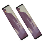 Halloween Zombie Crowd Print Car Seat Belt Covers