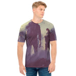 Halloween Zombie Crowd Print Men's T-Shirt