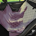 Halloween Zombie Crowd Print Pet Car Back Seat Cover