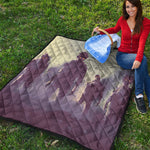 Halloween Zombie Crowd Print Quilt