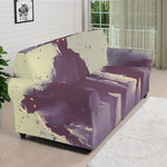 Halloween Zombie Crowd Print Sofa Cover