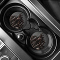 Halloween Zombie Hands Print Car Coasters