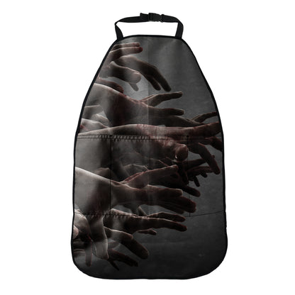 Halloween Zombie Hands Print Car Seat Organizers