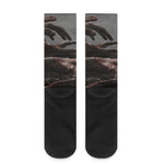 Halloween Zombie Hands Print Crew Socks