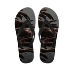 Halloween Zombie Hands Print Flip Flops