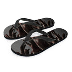 Halloween Zombie Hands Print Flip Flops