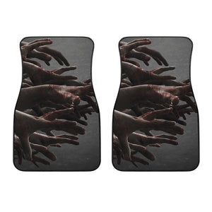 Halloween Zombie Hands Print Front Car Floor Mats