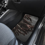 Halloween Zombie Hands Print Front Car Floor Mats