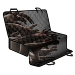 Halloween Zombie Hands Print Pet Car Back Seat Cover