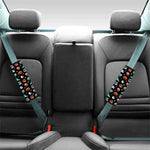 Halloween Zombie Pattern Print Car Seat Belt Covers