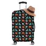 Halloween Zombie Pattern Print Luggage Cover