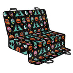 Halloween Zombie Pattern Print Pet Car Back Seat Cover
