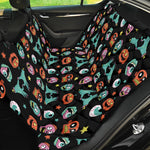 Halloween Zombie Pattern Print Pet Car Back Seat Cover