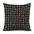 Halloween Zombie Pattern Print Pillow Cover