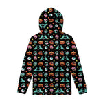 Halloween Zombie Pattern Print Pullover Hoodie