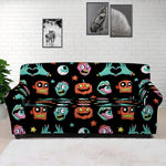 Halloween Zombie Pattern Print Sofa Cover