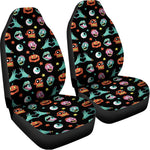 Halloween Zombie Pattern Print Universal Fit Car Seat Covers